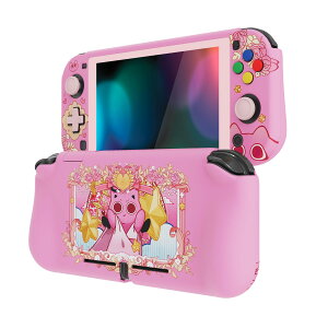 �y���������zPlayVital ZealProtect Nintendo Switch Lite�ɑΉ��p�ی�V�F��(�p�^���f�U�C��)�ASwitch Lite�ɑΉ��p�l�ԍH�w�Ɋ�Â����f�U�C�������n�[�h�V�F���A�O���X�X�N���[���t�B�������X���b�g�J