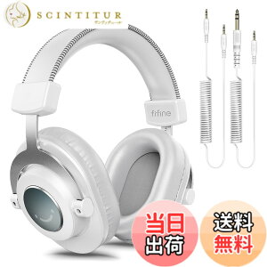�y���������zFIFINE ���j�^�[�w�b�h�z�� DJ�w�b�h�z�� �w�b�h�t�H�� �L�� 3.5mm 6.35mm �P�[�u�� ���^ �I�[�o�[�C���[ PC/�~�L�T�[/�I�[�f�B�I�C���^�[�t�F�[�X/�|�[�^�u���v���[���[�Ή� ���y