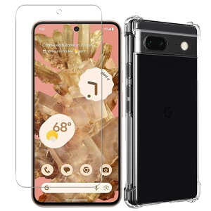 �y���������zWekrsu �Ή� Google Pixel 8A �P�[�X + �K���X�t�B���� pixel 8a �y�� �N���A�P�[�X �ČRMIL�K�i�擾 �l�����ی�/�J�����ی� TPU �J�o�[ �ی�P�[�X �o���p�[�P�[�X �s�N�Z��8A �t�B���� ��