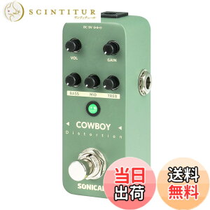 �y���������zSONICAKE MINI PEDAL �F�FCowboy Distortion