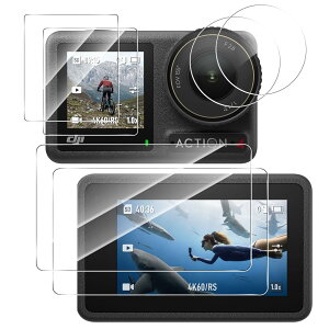 �y���������z�K���X�t�B���� �F�FHD����-���ߗ�99.9%-�w��h�~�A�T�C�Y�F�Ή� DJI Osmo Action 4