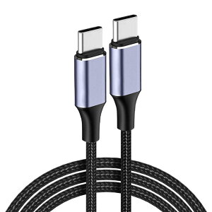 �y���������z[LUYING] USB Type C�P�[�u�� PD�Ή� 100W/5A �}���[�d usb-c �P�[�u�� �i�C�����҂� �f���h�~ iPad/MacBook Pro/Galaxy S24/Matebook/iPad/Xperia���^�C�vC �P�[�u���e��Ή� 1m