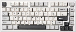 �y���������zYUNZII YZ75 75% �z�b�g�X���b�v�Ή����C�����X�Q�[�~���O�L�[�{�[�h RGB�o�b�N���C�g BT5.0/2.4G/USB-C�ADye Sub PBT�L�[�L���b�v Linux/Win/Mac�p �Z�K�F�؎擾 �F�F�z���C�g�A�T�C�Y�F�K�e��