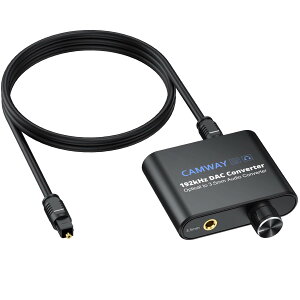 �y���������zCAMWAY 192kHz ���f�W�^�� �A�i���O �����ϊ��� �T�C�Y�F3.5MM�o�́i���ʒ����m�u�t���j