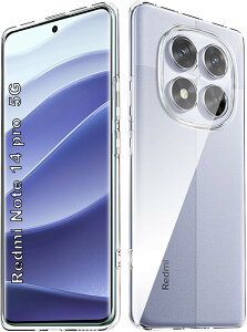 �y���������zGosento For Edge 50 Pro �P�[�X �N���X�^�� �N���A ���� TPU�f�� �F�F�N���A�A�T�C�Y�FRedmi Note 14 Pro 5G