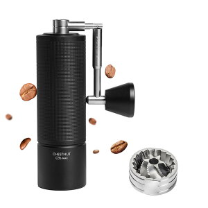 �y���������zTIMEMORE C3S �R�[�q�[�~�� �蓮 �^�C�����A 36�i�K�e�������\ �y�� �ȗ͐� �g�� �������ȒP �X�e�����X���R�[�q�[�~�� �u���b�N (�u���V�t��)�c �F�F�u���b�N�A�T�C�Y�FC3S Max