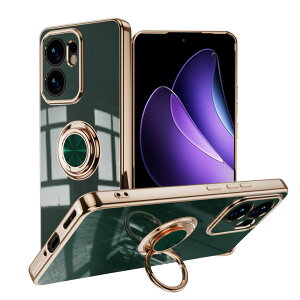 �y���������zLuFiYa �P�[�X �����O�t�� �J�o�[ TPU�f�� �X�^���h�@ �X�}�z�P�[�X �y�� �ϏՌ� ���� �C�菝�h�~ �����h�~ �ԍڃz���_�[ 360°��] �P�[�X �F�F�_�[�N�O���[���A�T�C�Y�FOPPO Reno 13A 