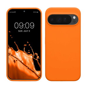 �y���������zkwmobile �X�}�z�P�[�X Google Pixel 10 Pro XL�Ή� �P�[�X - TPU ���L�b�h �V���R�� �J�o�[ - �ϏՌ� ���h�~ �T���T�� Case �t���[�e�B�[ �I�����W �F�F�t���[�e�B�[ �I�����W�A�T�C�Y�FPixel