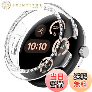 �y���������zCIOODDW for Google Pixel Watch 1/2/3/4 41mm 45mm �J�o�[ �_�u���_�C�������h �L���L�� ����y�� PC�f�� �ϏՌ� �����ȒP google pixel watch �Ή� ���� ���h�~ �ȒP�Ɏ��t���E�� �S�ʕی� �F�F