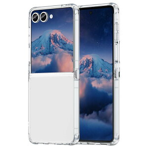 �y���������zGosento For Edge 50 Pro �P�[�X �N���X�^�� �N���A ���� TPU�f�� �F�F�N���A�A�T�C�Y�FGalaxy Z Flip 7