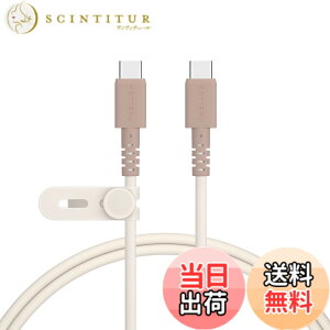 �y���������zMOTTERU (���b�e��) USB-C to USB-C �V���R���P�[�u�� �[�d �f�[�^�]�� iPhone15�V���[�Y�Ή� ���Ȃ₩�ł��炩�� ���܂�ɂ����f���ɋ��� Power Delivery 60W �Ή� ���x�Z���T�[(PTC)���� �F