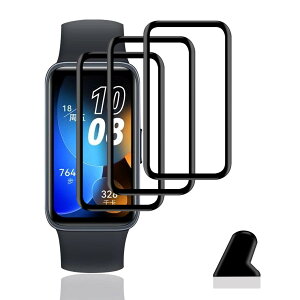 �y���������z�y3���Z�b�g�z �Ή� Huawei Band 9 / Huawei Band 8 �t�B���� 3�� PET������ �Y�f�@�� �����ߗ� �Ή� HUAWEI �X�}�[�g�E�H�b�` band 9 / band 8 �ی�t�B���� 3D�ȖʃJ�o�[ �Ή� Huawei Band 9 / Band 8 