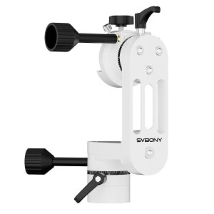 �y���������zSVBONY SV225 �o�ܑ� �����n���h�� 360°�S���ʂ̎���p ���x�͈�-60 + 60° �ڐ���t�� �ȒP���� �� �f�� �[�F�� �ڎ��ώ@�Ή� �]�����A�N�Z�T���[ �T�C�Y�F�~�j