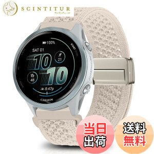 �y���������z[KeeFos] 20mm �o���h Garmin(�K�[�~��) Garmin Forerunner 170/170 Music 70/Approach J1/Forerunner 570 42mm/165/245/645/Approach S50/S44�Ή� �����o���h �i�C�����f�� ���C�o�b�N�� �}�O�l�b�g���o�b�N�� �ւ�