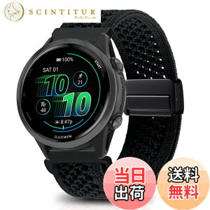 �y���������z[KeeFos] 20mm �o���h Garmin(�K�[�~��) Garmin Forerunner 170/170 Music 70/Approach J1/Forerunner 570 42mm/165/245/645/Approach S50/S44�Ή� �����o���h �i�C�����f�� ���C�o�b�N�� �}�O�l�b�g���o�b�N�� �ւ�