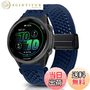 �y���������z[KeeFos] 20mm �o���h Garmin(�K�[�~��) Garmin Forerunner 170/170 Music 70/Approach J1/Forerunner 570 42mm/165/245/645/Approach S50/S44�Ή� �����o���h �i�C�����f�� ���C�o�b�N�� �}�O�l�b�g���o�b�N�� �ւ�