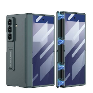 �y���������zGalaxy Z Fold5 �P�[�X �K���X�t�B�����t�� Samsung �M�����N�V�[Z �t�H�[���h5 / SC-55D / SCG22 �p �J�o�[ Uovon �X�}�z�P�[�X ���^ �q���W�ی� �y�� �X�^���h�t�� �S�ʕی� �J���������Y��