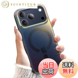 �y���������zJETech iPhone 14/17 Air /17 Pro Max�p ���F�P�[�X MagSafe�Ή� ���킢�� ���j�[�N �������f�U�C�� �J���t���Ȍu�� �������o�b�N �ϏՌ��X�}�z�J�o�[ �F�F���F�u���b�N�A�T�C�Y�FiPhone 17 Pro