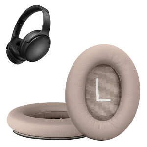 �y���������zkwmobile 2x �w�b�h�z���J�o�[ Bose QuietComfort 45 / QC45 / SC�Ή� �����p�C���[�p�b�h - �N�b�V���� PU���U�[ ���F �F�F�x�[�W��