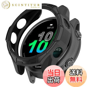 �y���������zHeeNia Garmin �Ή� �P�[�X �V���R���ގ� �ی�P�[�X �J�o�[ �Ռ��z�� ���y�� �_�� �Ռ��h�~ �C�菝�h�~ �ی�J�o�[�p �F�F�u���b�N�A�T�C�Y�FGarmin Forerunner 970