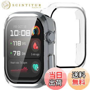 �y���������zBUITFOU For HUAWEI Watch D2 �J�o�[ D2 �P�[�X �����^ PC+�K���X�f�� ��̌^ �t�@�[�E�F�C D2 �P�[�X�Ή� �S�ʕی� �����^ �����ȒP �ϏՌ� �����ߗ� �w��h�~ ���h�~ �F�F�N���A