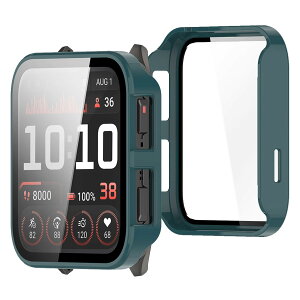 �y���������zBUITFOU For GARMIN Venu X1 �J�o�[ GARMIN(�K�[�~��) Venu X1 �P�[�X�Ή� �����^ PC+�K���X�f�� ��̌^ �S�ʕی� �����^ �����ȒP �ϏՌ� �����ߗ� �w��h�~ ���h�~ �F�F�O���[��