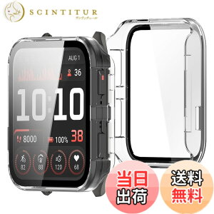�y���������zBUITFOU For GARMIN Venu X1 �J�o�[ GARMIN(�K�[�~��) Venu X1 �P�[�X�Ή� �����^ PC+�K���X�f�� ��̌^ �S�ʕی� �����^ �����ȒP �ϏՌ� �����ߗ� �w��h�~ ���h�~ �F�F�N���A
