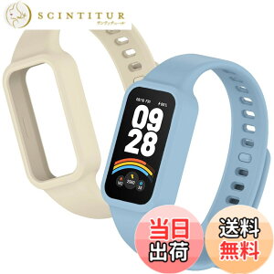 �y���������z[YFFSFDC] Redmi Smart Band 3 �����o���h 2���� Xiaomi Band 9 Active �����o���h ���� �V���I�~ �ւ� �\�� �����p �x���g ���o�[�x���g �V���R���� �h�� �h�� �ʋC �F�F�u���[+�x�[�W���A�T