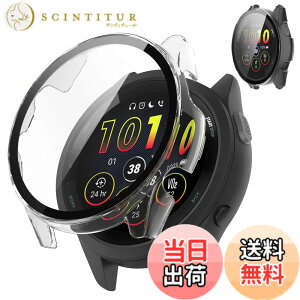 �y���������zTOORQR For GARMIN Venu 3�Ή� �P�[�X �K�[�~��Venu 3 �g�E�H�b�`�P�[�X �����K���X ��̌^ �ϏՌ� PC�f�ޒ����^ ���h�~ �S�ʕی� �w��h�~ ��U�h�~ �����x �����ߗ� venu 3 �p �J�o�[ 45mm 