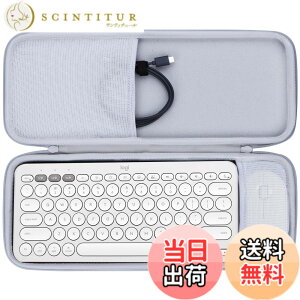 �y���������zLebakort���[�P�[�X�ƌ݊����̂���Logicool���W�N�[��PEBBLE KEYS 2 K380sGR ���C�����X�L�[�{�[�h + PEBBLE MOUSE2 M350sGR���C�����X�}�E�X �Z�b�g �F�F�z���C�g