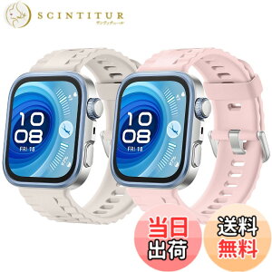 �y���������z[HeeNia] �o���h HUAWEI(�t�@�[�E�F�C) Watch Fit 4 Pro/Watch Fit 4/Fit 3 �Ή� �V���R���o���h �I���W�i���X�g���b�v �����x���g �ʋC �y�� �V���v�� ���߉\ ��t�ȒP �X�|�[�c�X�g���b�v 