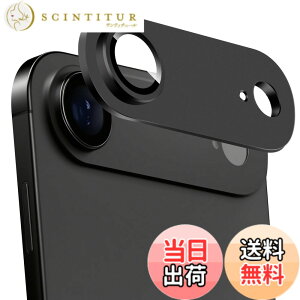 �y���������zZXZone iPhone 16 Pro / 16 Pro Max �J�����t�B���� �A���~�������{AR�����ߗ������K���X(1��) �F�F�u���b�N�A�T�C�Y�FiPhone 17 Air