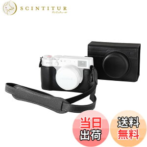 �y���������zSmallRig �Ή� X100VI�p ���U�[�P�[�X�L�b�g ���U�[�n�[�t�P�[�X�A�t���b�v�P�[�X�J�o�[�A�V�����_�[�X�g���b�v�t�� �{�v�f�ނŎ����^�т₷���ی�͂� - 5622 4558 �F�F�u���b�N