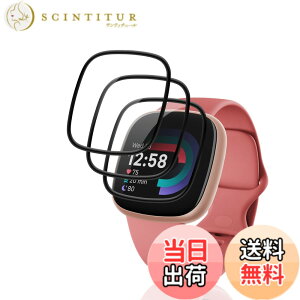 �y���������z�p �K���X�t�B���� + �J�����t�B���� �t�� �K���X �ϏՌ� �d�x9H �S�ʕی� �ȒP�\��t�� �F�F�N���A�A�T�C�Y�F�Ή� Fitbit Versa4