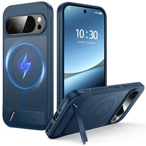 �y���������zFNDMIL Google Pixel Series �p �J�o�[ Mag-Safe�Ή� ���^ �F�F�u���[[Magsafe�Ή�]�X�^���h�t���A�T�C�Y�FGoogle Pixel 9 Pro XL