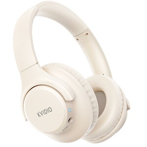 �y���������z���C�����X �w�b�h�z�� KVIDIO Bluetooth 5.0 55���ԍĐ� �w�b�h�z�� 40mm HD �h���C�o�[���j�b�g �I�[�o�[�C���[�w�b�h�z�� �}�C�N���� �w�b�h�z�� �L�� ���� ���p �Չ� ���^ �n���Y