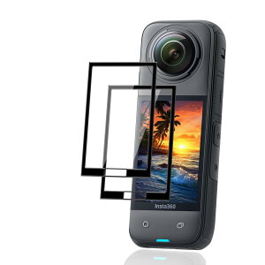 �y���������z�p �K���X�t�B���� + �J�����t�B���� �t�� �K���X �ϏՌ� �d�x9H �S�ʕی� �ȒP�\��t�� �F�F�N���A�A�T�C�Y�F�p Insta360 X5