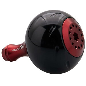 �y���������zHEIGHTEN 30mm/38mm ���[�� �n���h�� �m�u �V�}�m �_�C�� �ʗp (Shimano Type A) (Daiwa Type S)�p Aurora Series �F�F�u���b�N�����C�����b�h�A�T�C�Y�F38mm