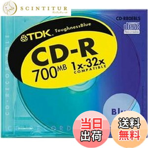 �y���������zTDK CD-R�f�[�^�p700MB 32�{�� �O���[�� 10mm���P�[�X���� [CD-R80EGRS] parent �F�F�u���[
