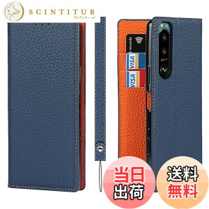 �y���������zSony Xperia/OPPO/Samsung �P�[�X�蒠�^ ���C�`��l �{�v �F�F�l�C�r�[�A�T�C�Y�FXperia 5 III