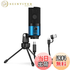 �y���������zFIFINE XLR�R���f���T�[�}�C�N �P��w���� �}�C�N �}�C�N�X�^���h�t�� K669C �F�F�u���[�A�T�C�Y�F�}�C�N(�G���g���[�^)