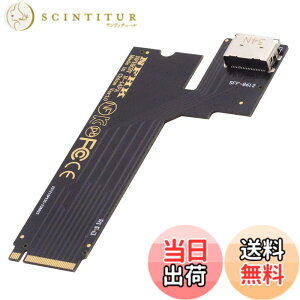 �y���������zchenyang M.2 - SFF-8612�A�_�v�^�[ Oculink SFF-8612 - NVME PCIe 4.0 M-Key�z�X�g�A�_�v�^�[ 2022/2023 ThinkBook 16+ AMD8845 �O���O���t�B�b�N�X�J�[�h&SSD�p �F�F�u���b�N