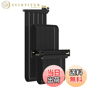 �y���������zGLOTRENDS PCIe 4.0 X16���C�U�P�[�u�� GPU �}�E���g�p PCI-E Gen4�Ή� 32GB/s���x �F�F�u���b�N�A�T�C�Y�F1000mm