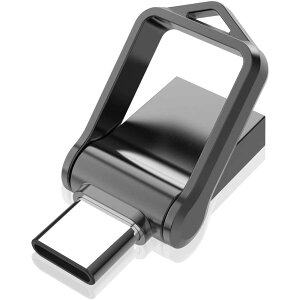 �y���������zKOOTION USB������ 32GB Type C+USB3.0 2in1 OTG �f���A�������� �������[�X�e�B�b�N ���� (��)
