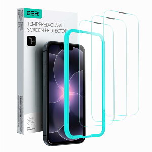 �y���������z�y�ČR�K�i�̕ی�zESR iPhone 17e �K���X�t�B���� iPhone 16e/14/13 Pro/13�p 3�� ��phone17e �ی�t�B���� �S�ʕی� �ČRMIL�K�i ���炳�� �C�A���� �w��h�~ ��� �ϏՌ� �����ߗ� ���h�~ ��