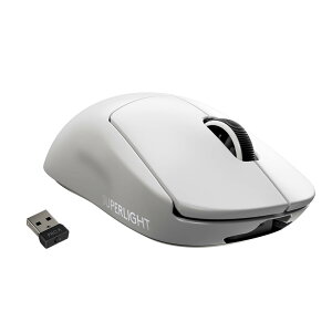 �y���������zLogicool G PRO X SUPERLIGHT ���C�����X �Q�[�~���O�}�E�X G-PPD-003WL-WH �y�� 63g���� LIGHTSPEED HERO 25K�Z���T�[ POWERPLAY ���� �[�d �Ή� �Q�[�~���O �}�E�X �z���C�g PC windows �������K�i