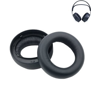 �y���������z�C���[�p�b�h For Sony PULSE 3D/PlayStation 5 PS5 �ɑΉ� ���� �p �w�b�h�z���p�b�h �h�~���R��h�~ 1�g �Ȃ񂵂� �����x�t�H�[��RuiMi�i�v���e�C�����U�[/�u���b�N�j