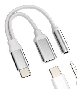 �y���������z�^�C�vc �C���z���ϊ��A�_�v�^�Ή�Apple iPhone15 Pro Max Plus �Ή�iPad Air Mini �Ή�Sony Xperia �Ή�Samsung Galaxy(2in1)�������イ�����[�d����A�_�v�^�h���O��Type-C�I�[�f�B�I�A�_�v�^�[DAC US