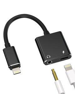 �y���������z�[�d���C���z���A�_�v�^�[�i2in1�jLightning to 3.5mm�W���b�N Apple �Ή�iPhone 14 13 12 11 Pro MAX �Ή�iPad Mini�p �ԍ�AUX �C���z���h���O�� �I�[�f�B�I�[�d�P�[�u��