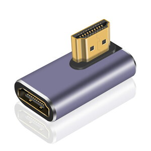 �y���������zPoyiccot HDTV L�� �A�_�v�^ 8K�A90�x�ϊ� L�^ �A�_�v�^ 4K/8K �f���`����48Gbps �f�W�^���M���`���Ή� 2.1�K�i �I�Xto���X�����e���r�R�l�N�^ 8K@60Hz 4K@120Hz Switch/�e���r/HDTV/Roku/Xbox 360/PS4/PS3
